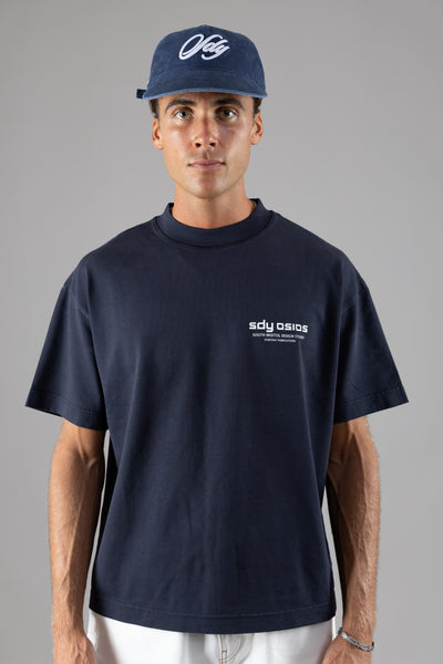 SDY cap - washed navy