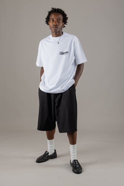 Script T-Shirt - White