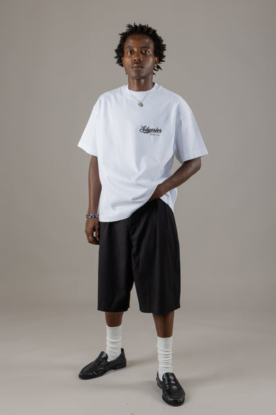 Script T-Shirt - White