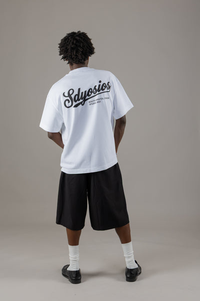Script T-Shirt - White