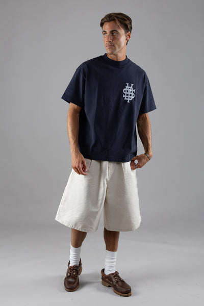 Monogram T-Shirt - Navy