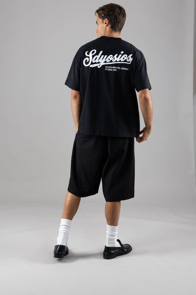 Script T-shirt - Black