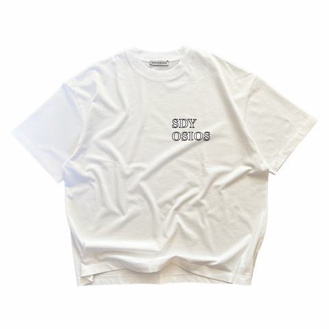 ITALIC PRINT TSHIRT