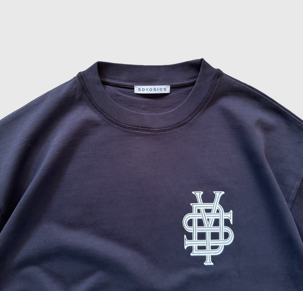 Monogram tshirt - Navy