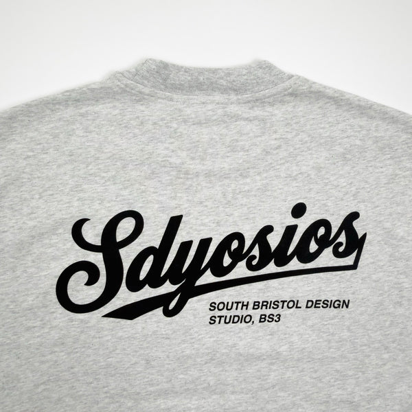 Script - grey marl