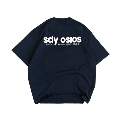 Serif t-shirt black/white