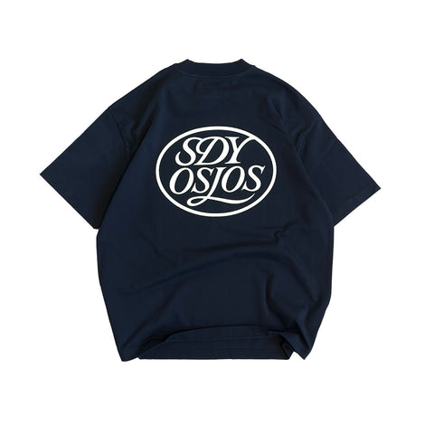 Stamp logo tshirt black / white