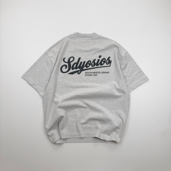 Script - grey marl