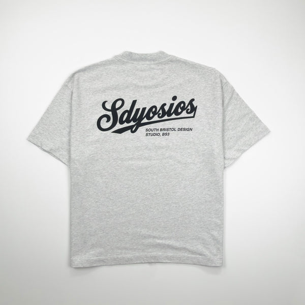 Script - grey marl