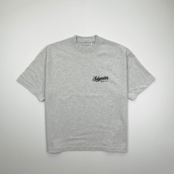 Script - grey marl
