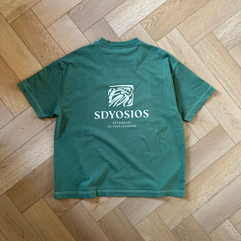 Forrest green Picasso backprint Tshirt
